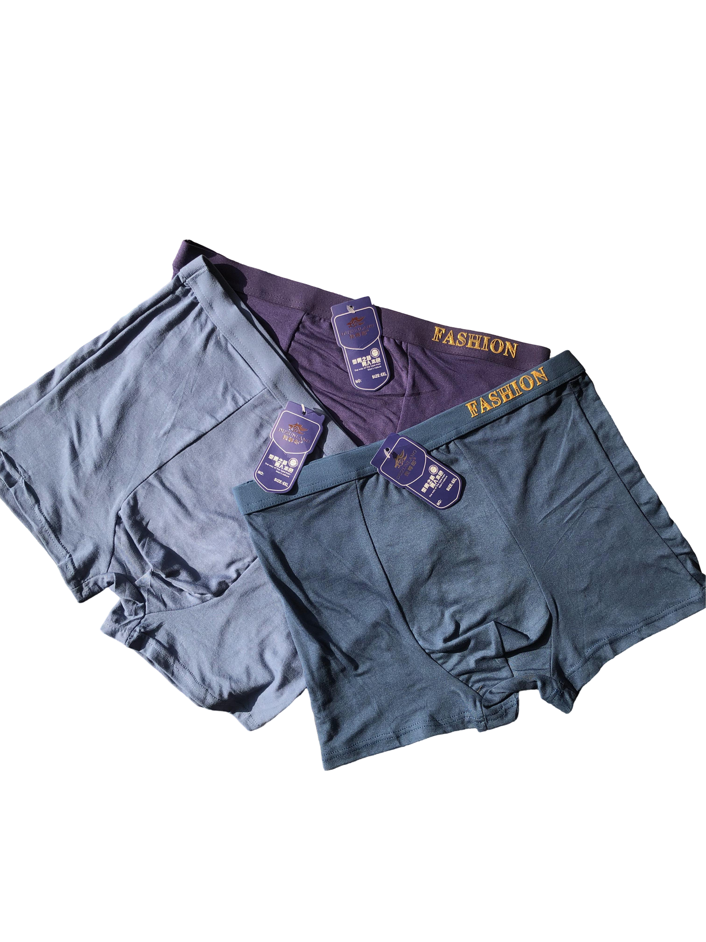 MEN'S (PACK OF 3) ICE SILK BOXERS /UNDER WEAR