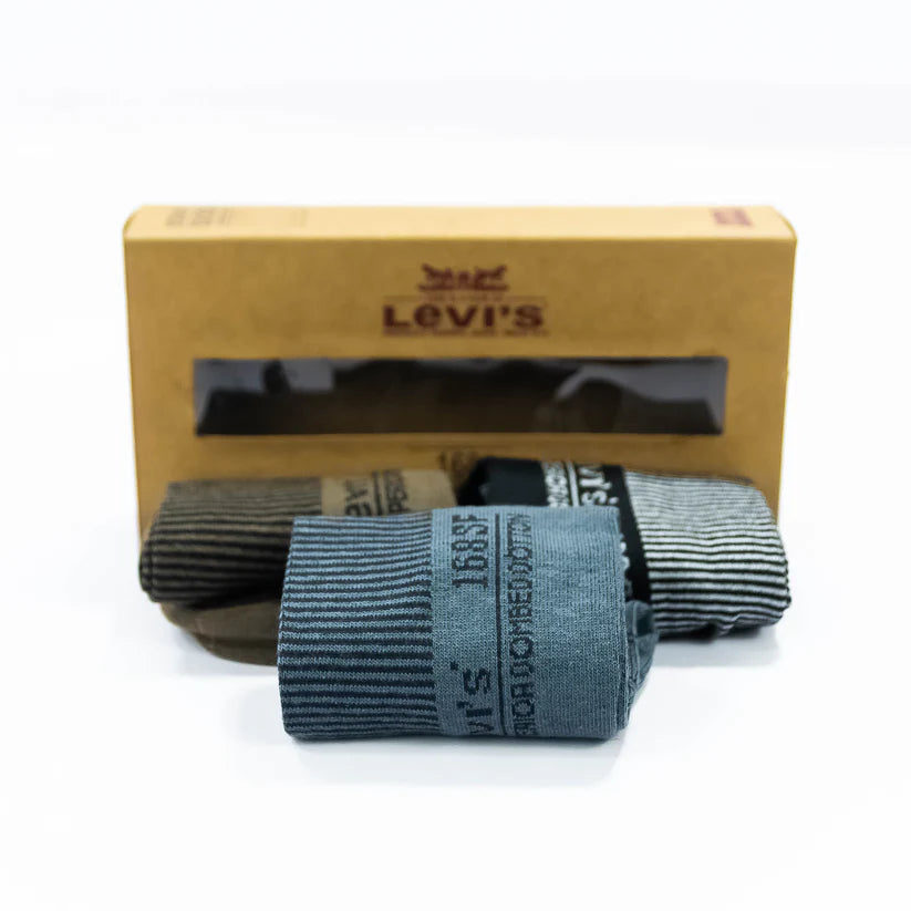 L V S Ankle Socks( Pack of 3 )