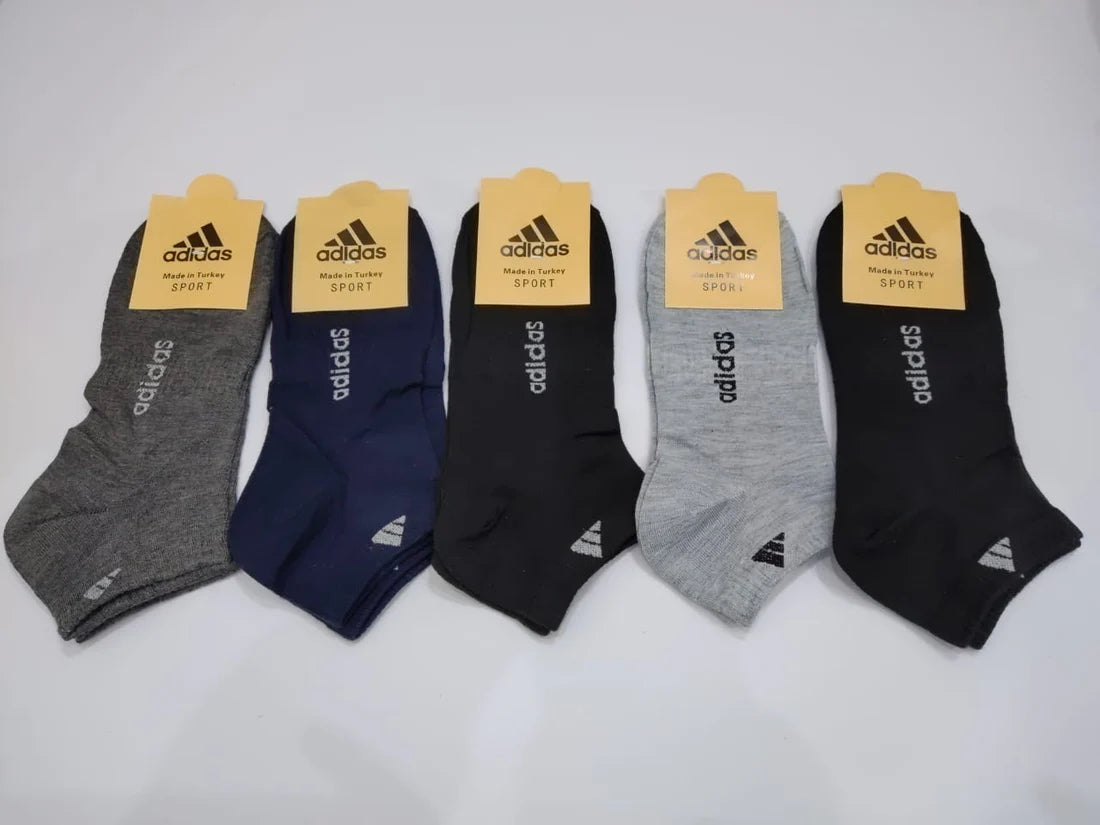 AD Brand Ankle Socks (Pack of 5)