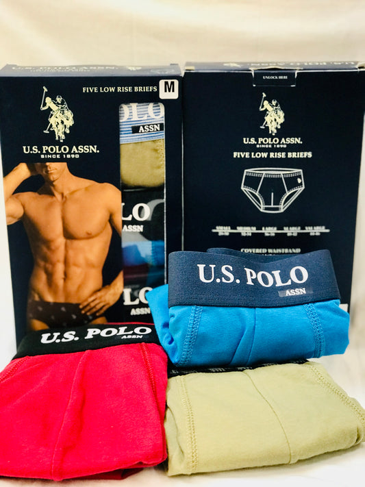 Men’s Boxer U-S P-O-L-O Pack of 3 – Comfortable, and Durable Underwear"