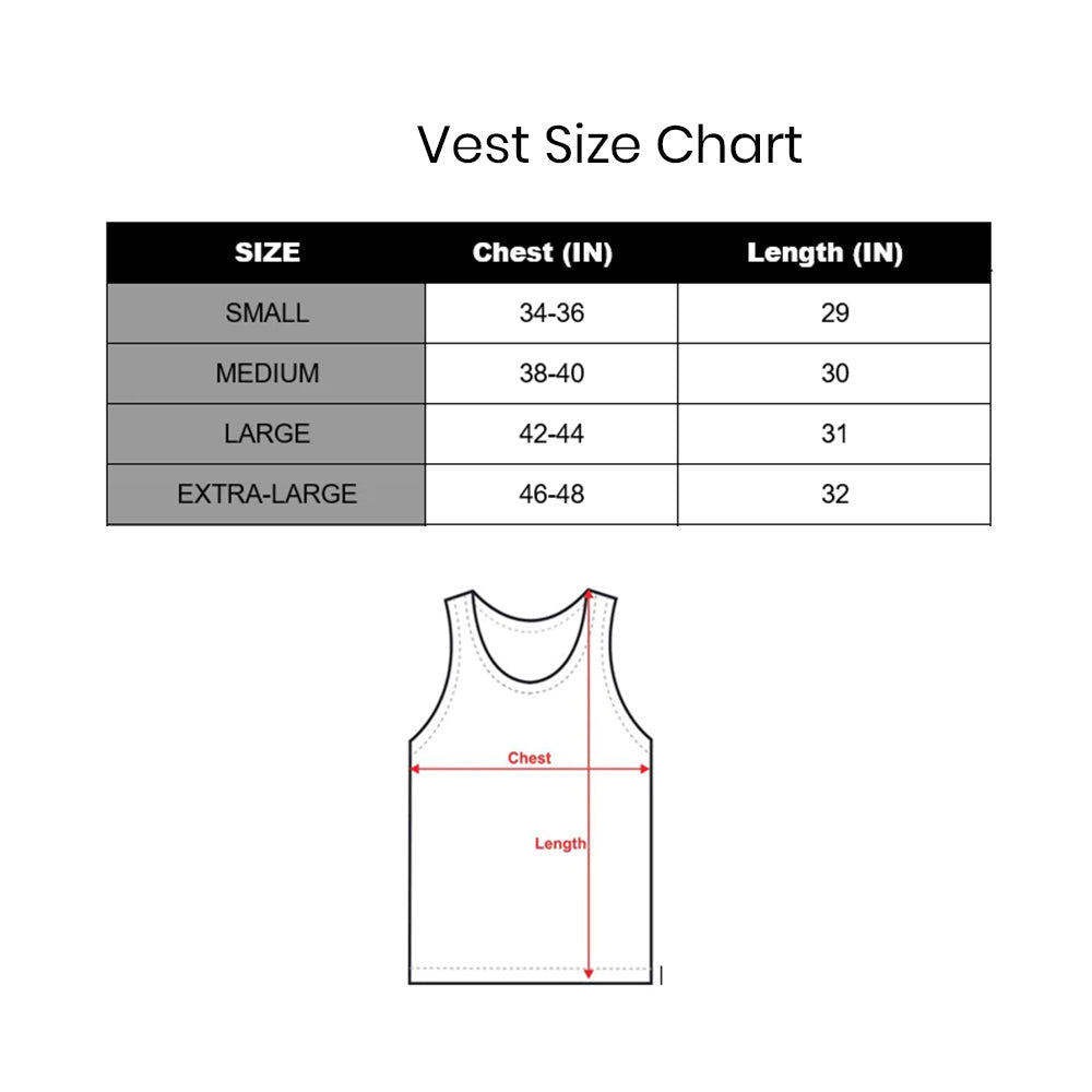 Men’s Half Sleeve Vests (Pack of 2) | Breathable & Comfortable Undershirts"