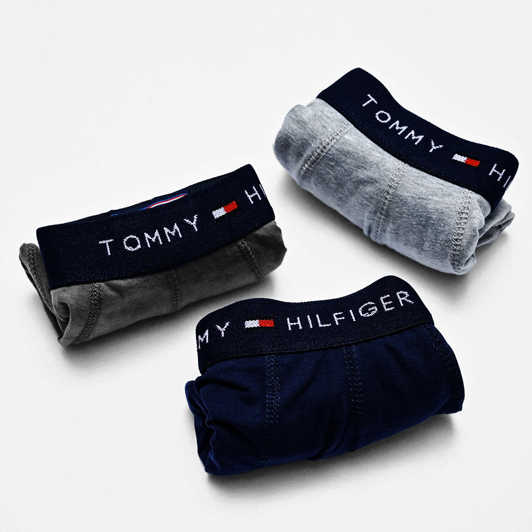 Men’s T-O-M-M-Y 3-Pack Boxers – Comfortable, Durable, Premium Quality"