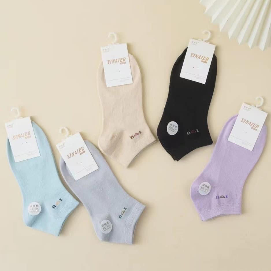 "Ladies' 5-Pack Ankle Socks Printed  –Random Color  Soft, Comfortable & Stylish Essentials"