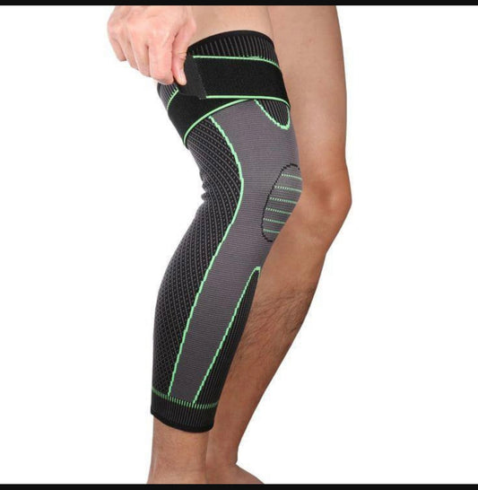 2 PC Premium Knee Support Brace with Velcro Strap –  Compression for Pain Relief