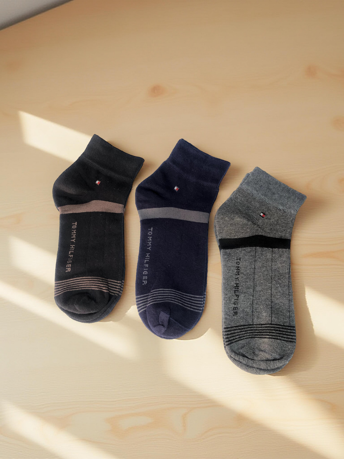 Men’s (Pack of 6) Ankle Socks – Soft, Breathable & Durable