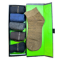 Men’s (6-Pair) Ankle Socks Box – Perfect Everyday Fit