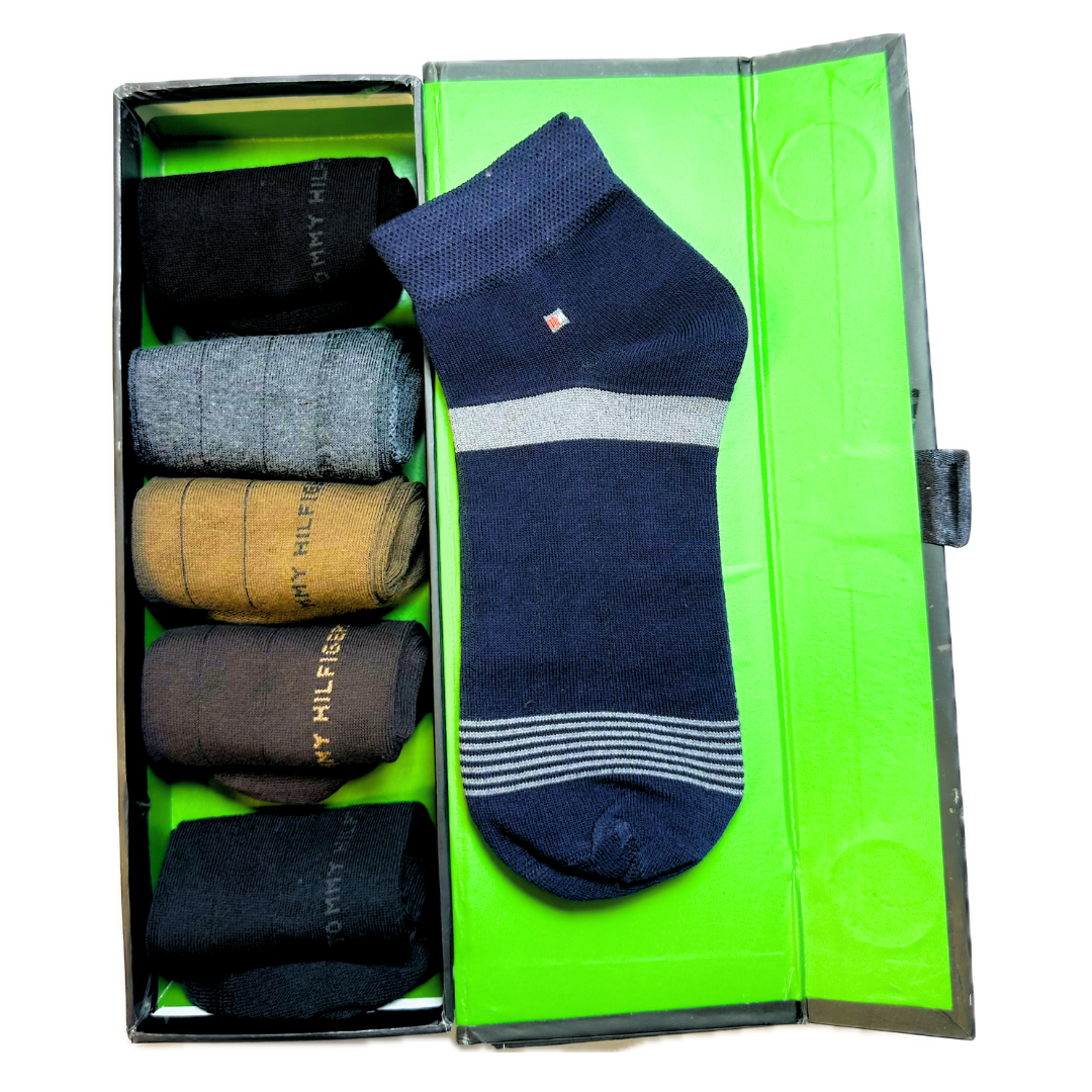 Men’s (Pack of 6) Ankle Socks – Soft, Breathable & Durable