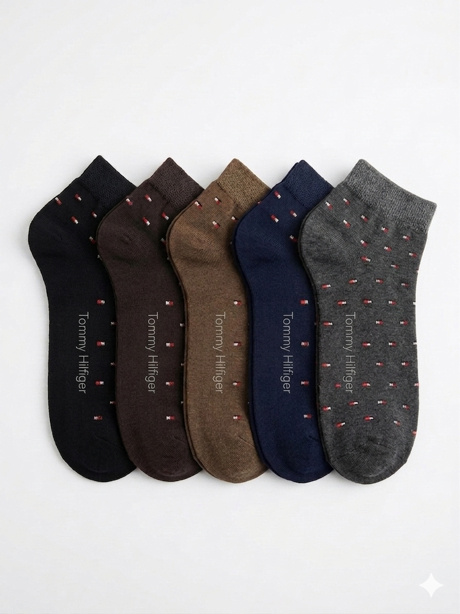 Men’s  (Pack of 6) Pair Ankle Socks – Comfort & Style Combined