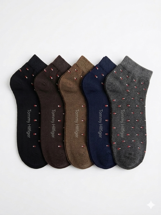 Men’s  (Pack of 6) Pair Ankle Socks – Comfort & Style Combined