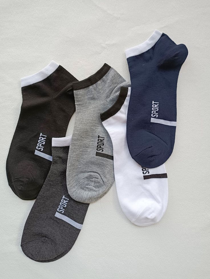 "Men’s Ankle Socks Pack of 3 – Comfortable, Durable, and Breathable Essentials"