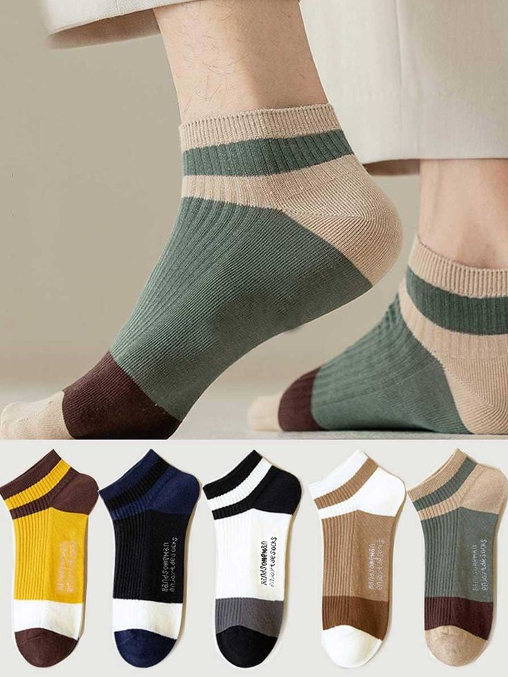 Men's ankle socks pack of 5 pairs