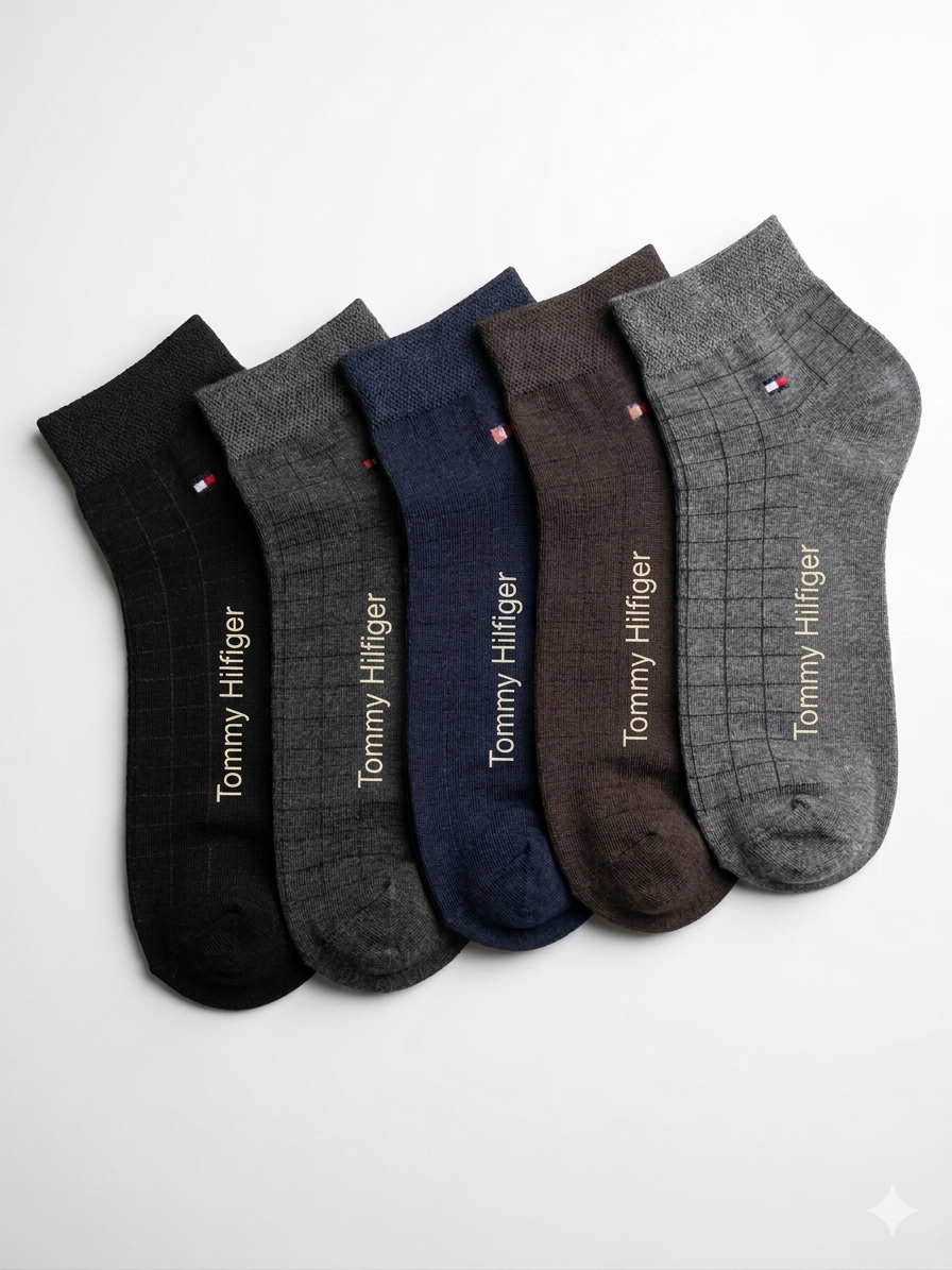 Men’s  (Pack of 6) Ankle Socks – Soft, Breathable & Durable