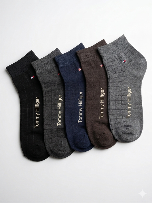 Men’s  (Pack of 6) Ankle Socks – Soft, Breathable & Durable