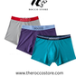 Men's Cotton Boxer Shorts (Pack of 3)