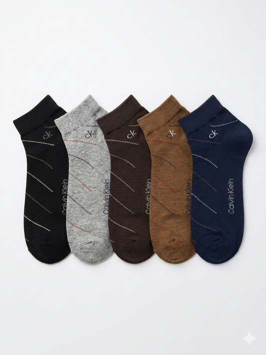 Men’s ( Pack of 6) Pair Ankle Socks – Soft & Stylish
