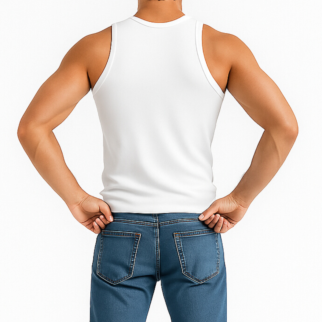 Men’s Sleeveless  Vests (Pack of 6) | Breathable & Comfortable Undershirts"