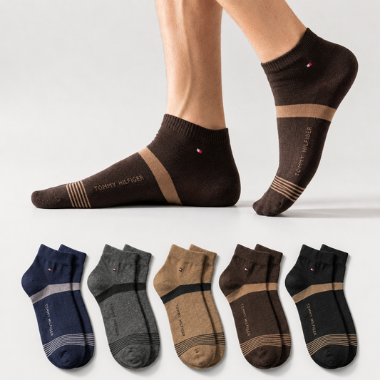Men’s (Pack of 6) Ankle Socks – Soft, Breathable & Durable