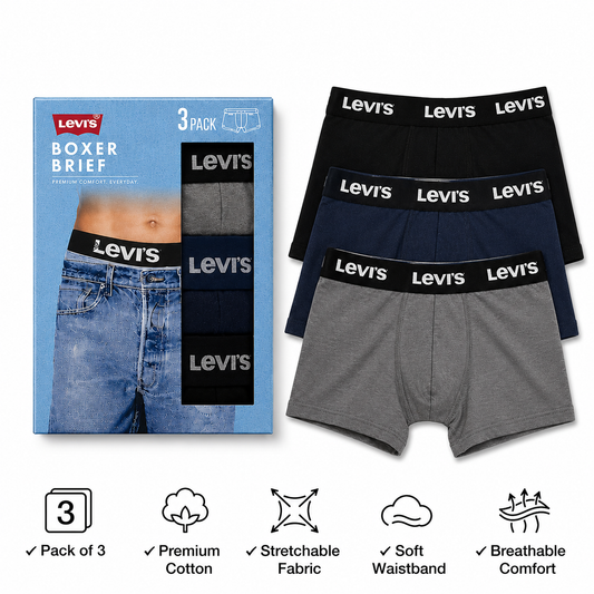 Men's L V S Boxer (pack of 3) Under Wear
