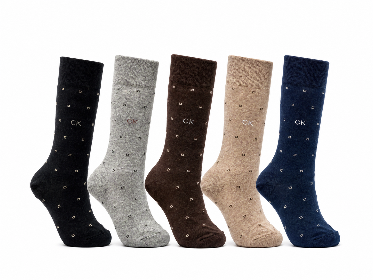 "Men’s CK 5-Pack Crew Socks – Premium Comfort, Breathable, Long-Lasting Durability"