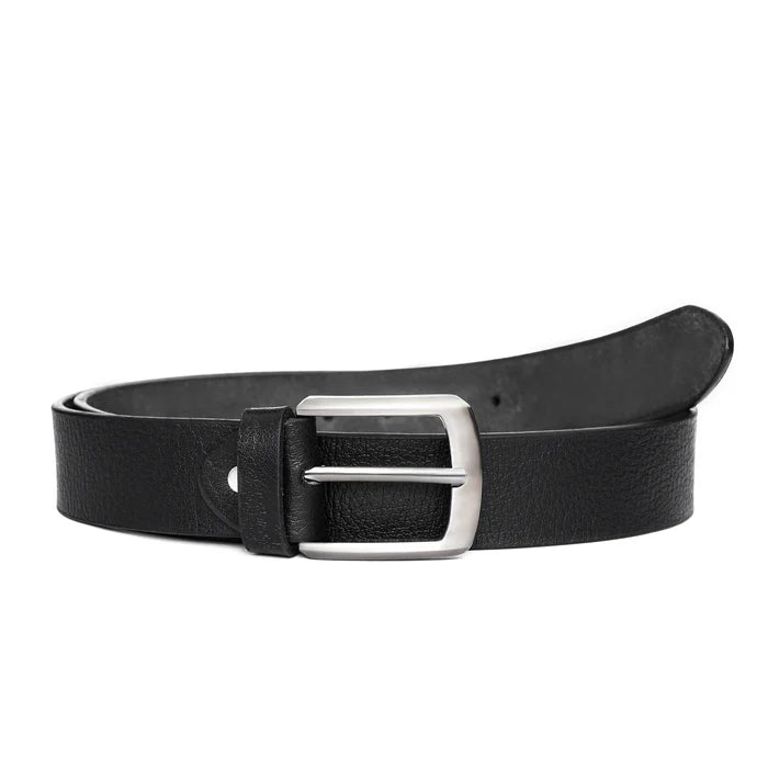 Full Grain Cow Leather Belt Black
