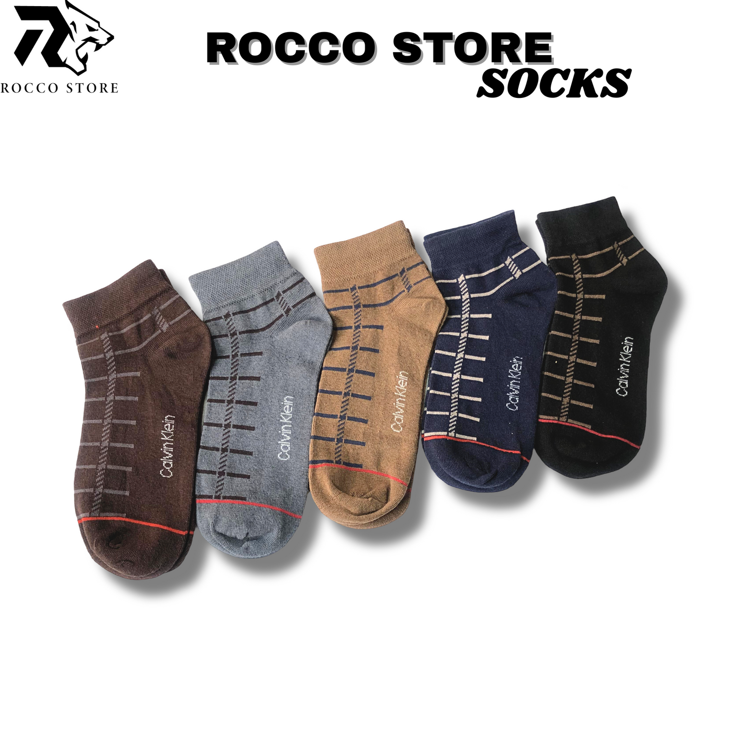 Men’s  (Pack of 6) Pair Ankle Socks – Comfort & Style Combined