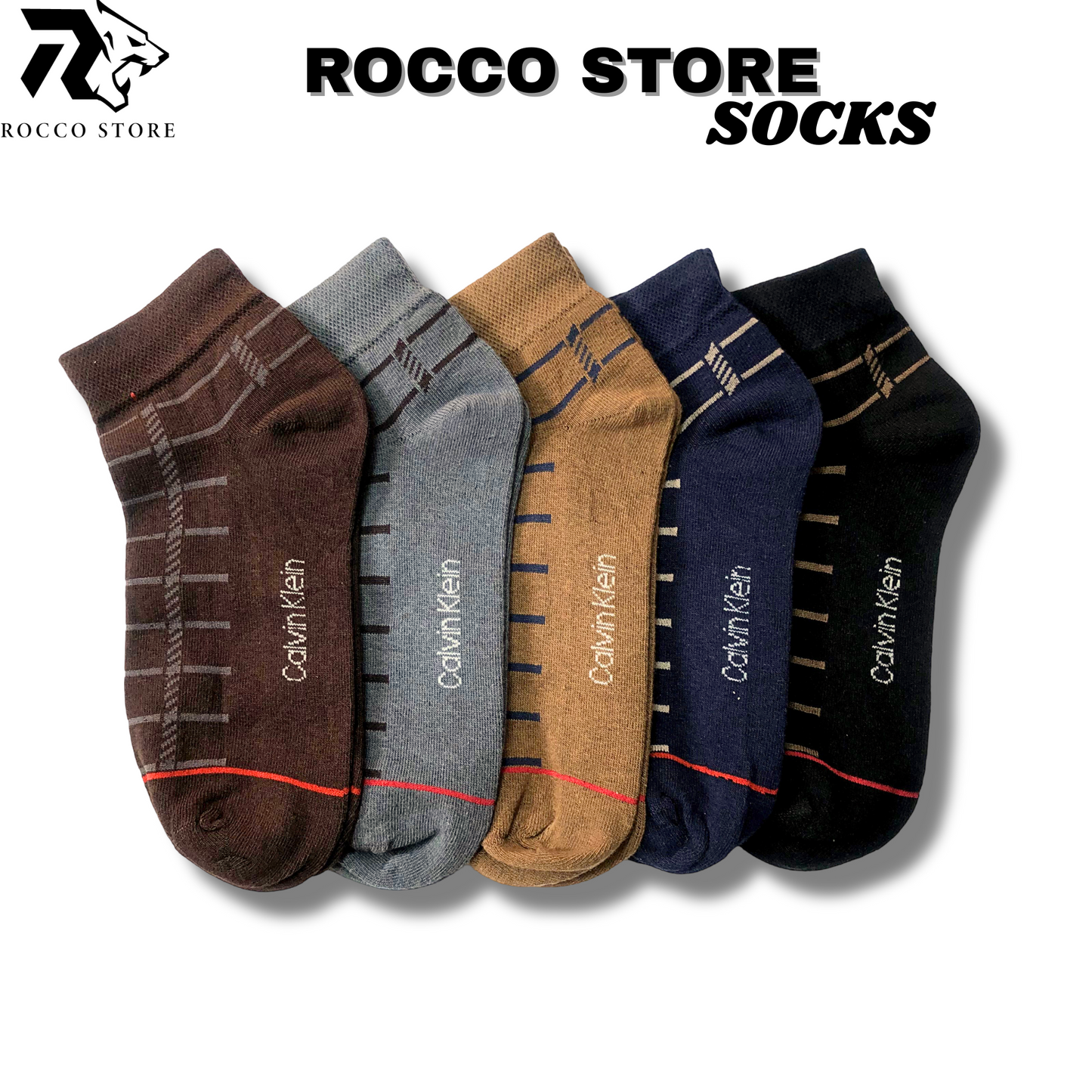 Men’s  (Pack of 6) Pair Ankle Socks – Comfort & Style Combined
