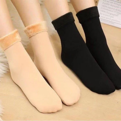 5 Pair/lot Branded winter warm Fleece Thermal Socks HQ