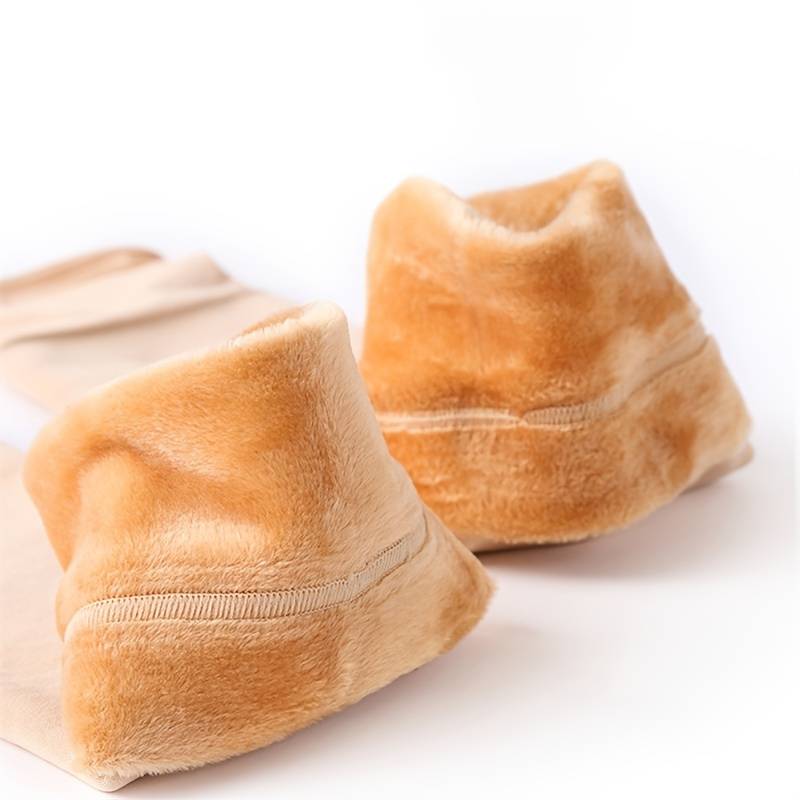 2pcs Cashmere Leg Warmer, Wool Warm Thickened And Fleece for Men's & Women