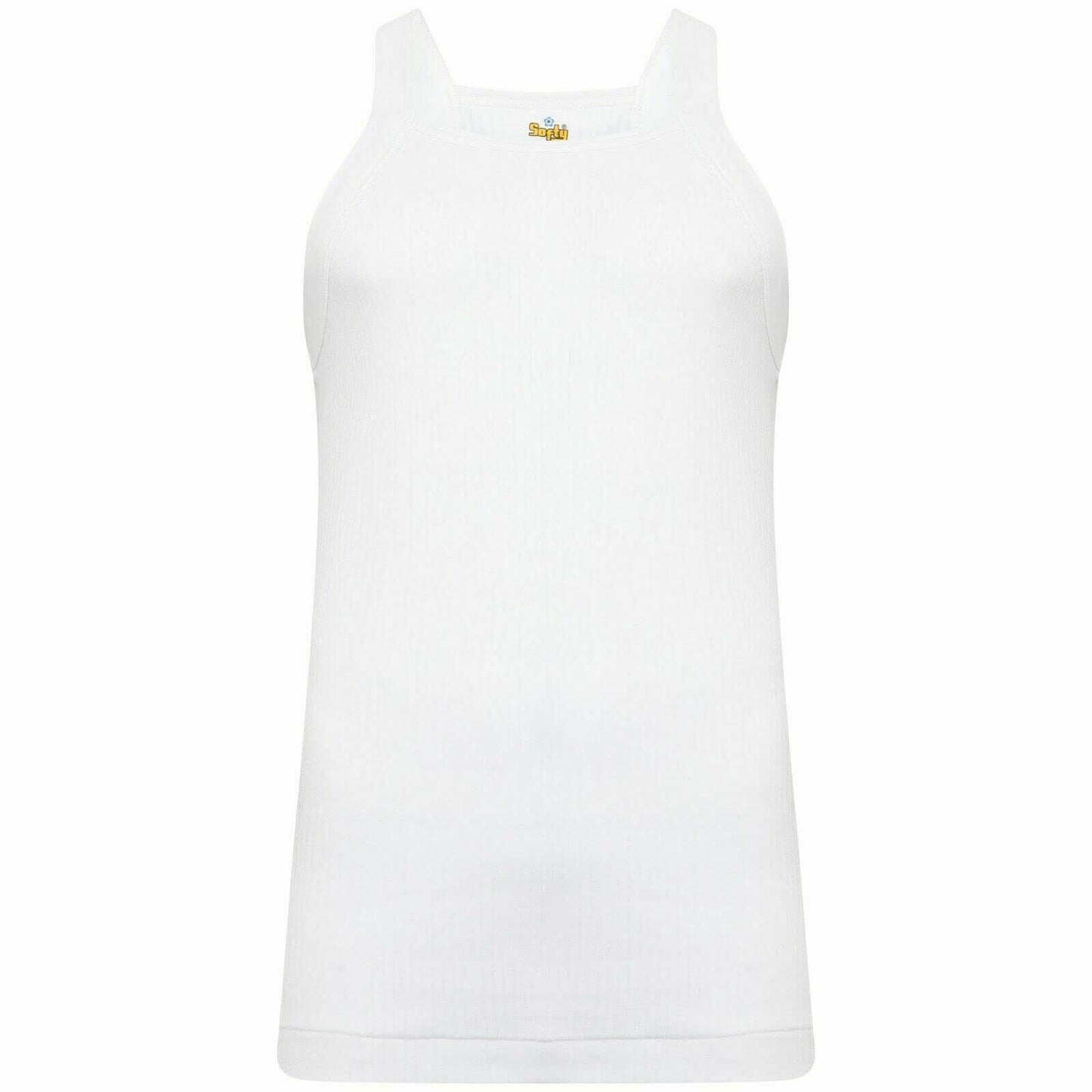 Men's Slim Fit Vest Ribbed 100% Cotton(Pack of 3) Gym Tank Muscle Athletic