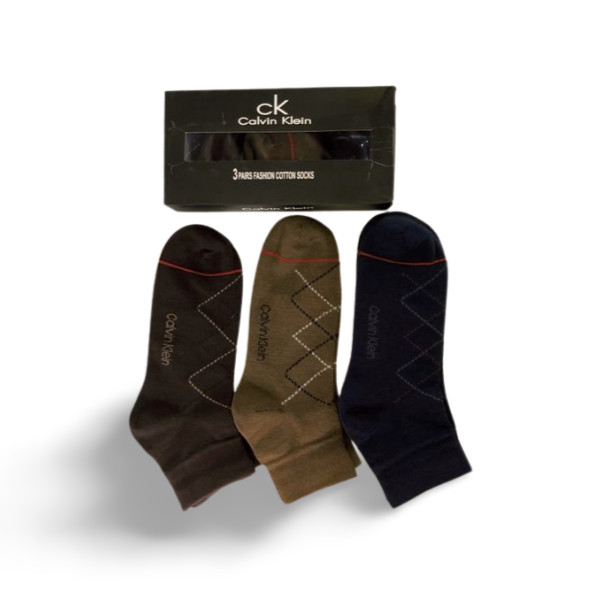 Men's (3 pack) ankle socks C-K