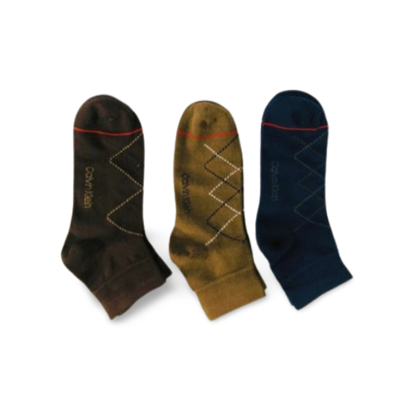 Men's (3 pack) ankle socks C-K