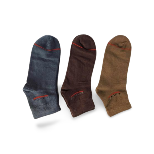 L-e-v-i's Ankle Socks Pack of 3