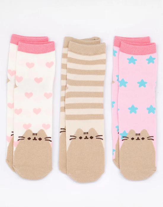 5 Pairs Cute Cotton Cat Socks for Winter Premium Socks Novelty Animal Sock for Girls